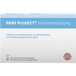Eine Inhalationslösung zur Behandlung von Atemwegserkrankungen.